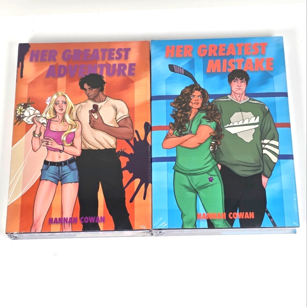 Hannah Cowan Her Greatest Adventure and Her Greatest Mistake Books Signed New